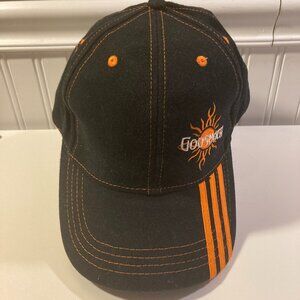 Godsmack Black Orange Stripe Baseball Hat Bio Domes 90s Adjustable Back Sun